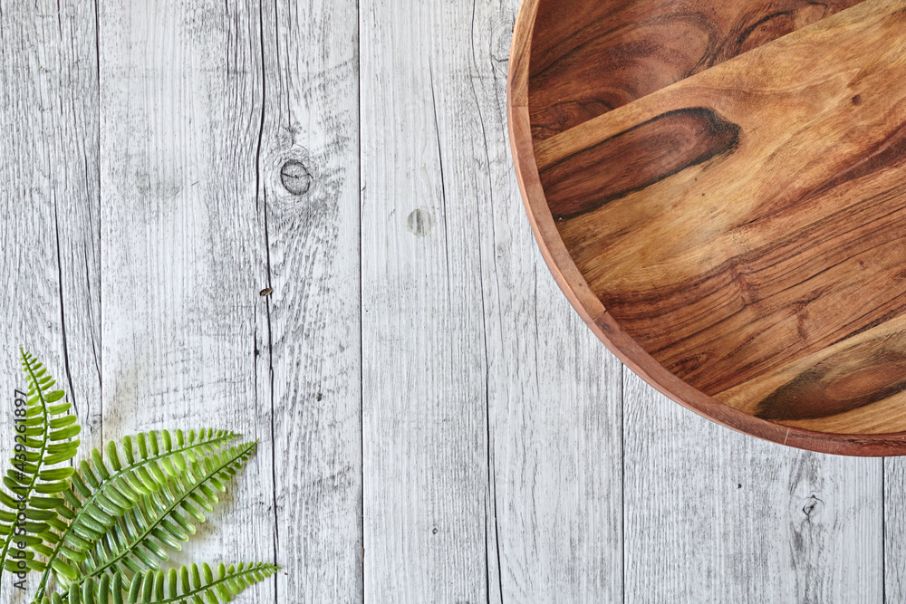 Fototapeta premium Wooden Serving Tray