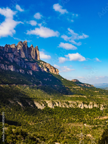 Mountain of Montserrat, Catalonia Spain.