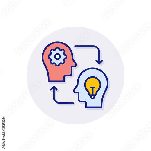 Potential icon in vector. Logotype