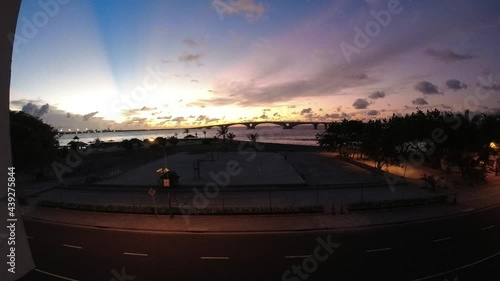 Sunrise timelapse from Male' Madives photo