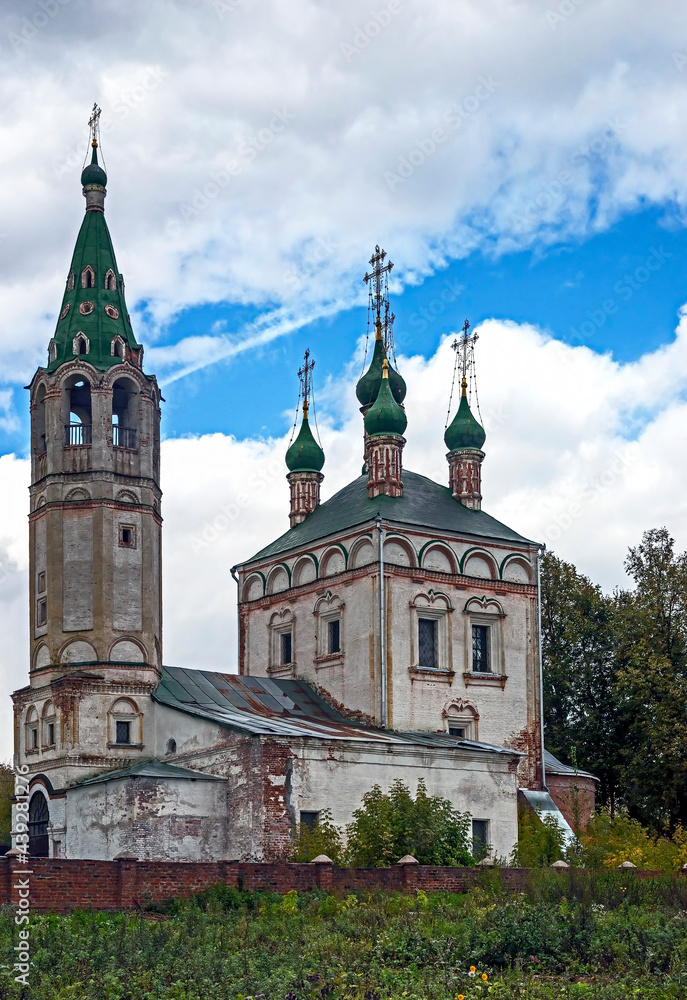 St Trinity church. Late XVII - early XVIII century. City of Serpukhov, Russia	
