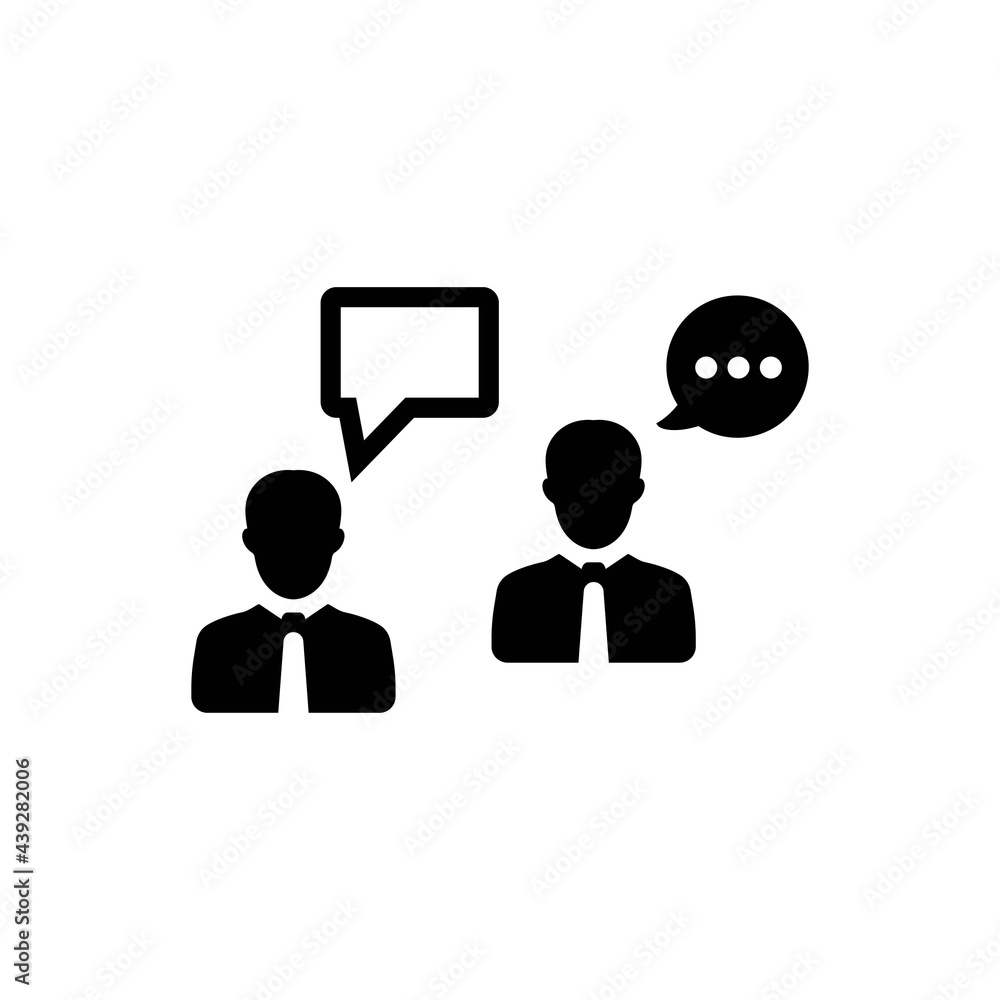 Chat communication icon Chat communication icon