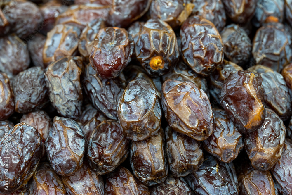 Date. close up. Jerusalem palm as background texture Date. close up. Jerusalem palm as background texture
