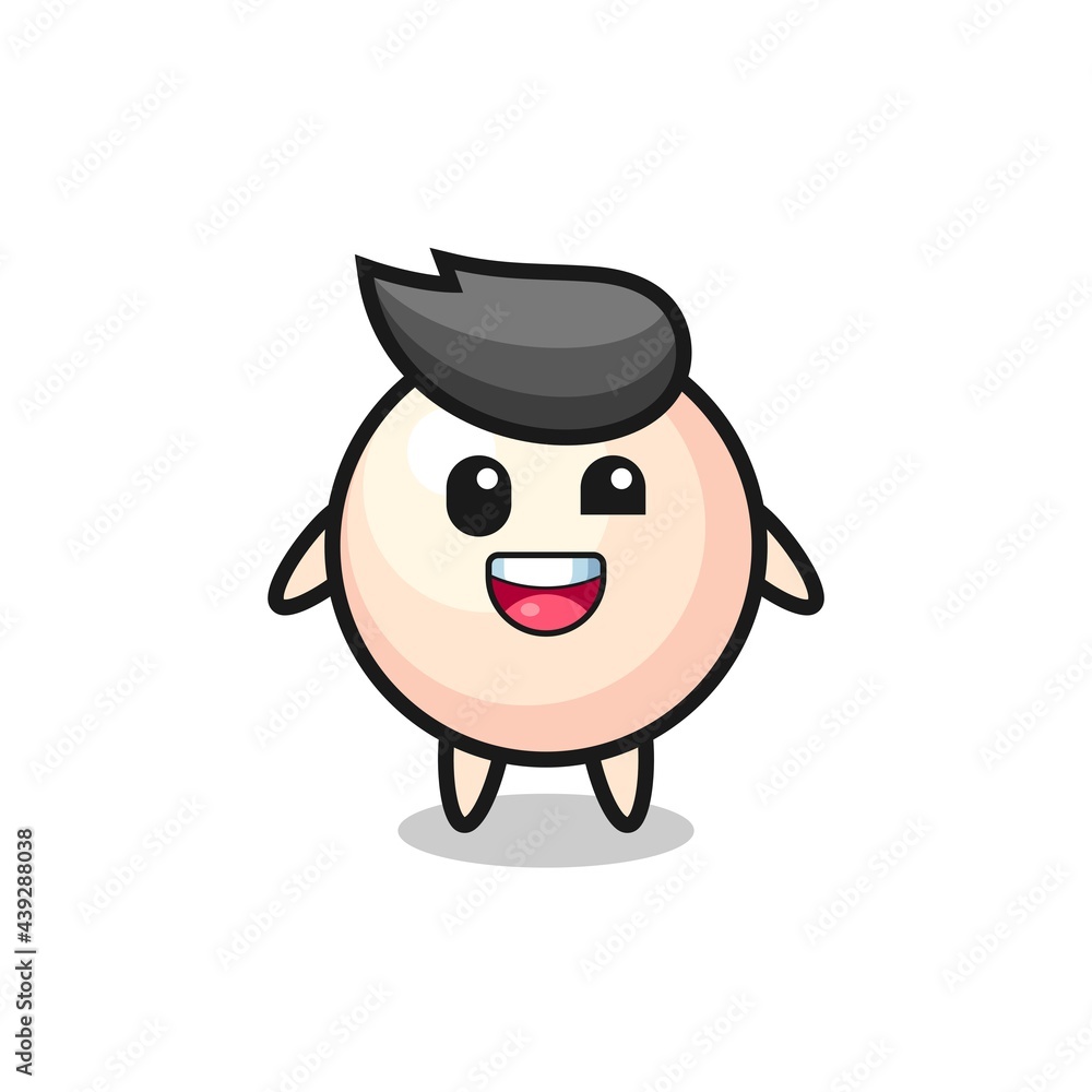 illustration of an pearl character with awkward poses illustration of an pearl character with awkward poses