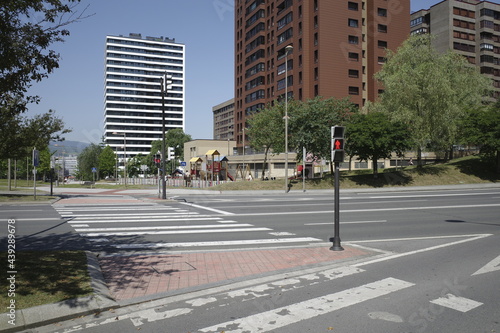 Urbanscape in the city of Bilbao photo