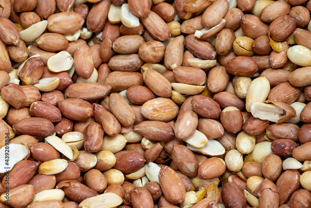 Peanut. close up. Peanuts as background texture Peanut. close up. Peanuts as background texture