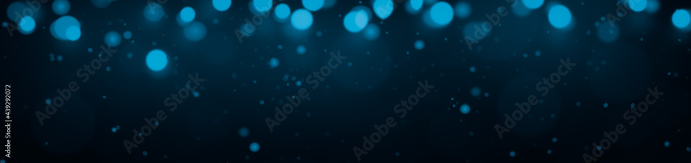 abstract dark blue background texture with light bokeh background