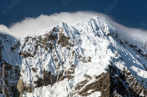 mount Salkantay or Salcantay Andes mountains