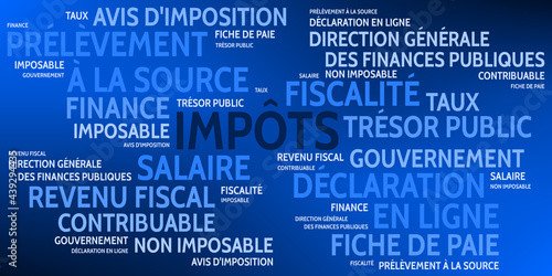 Nuage de Mots Impôts v9