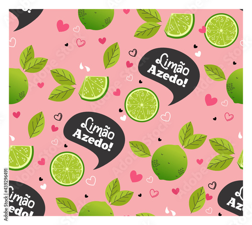 Scrapbook, fundo, background, repetition, plano de fundo, pattern, limão, verão, limonada, limões, corações.