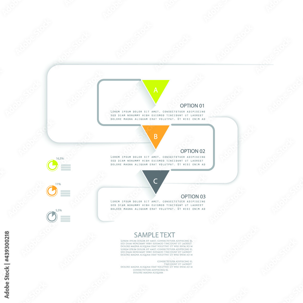 Templates for business reports, cover layout and infographics