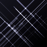 Shiny neon glowing lines hi-tech abstract background. Futuristic vector design