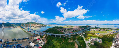 Bay scenery of Xiazhang bridge in Fujian Province, China © Weiming