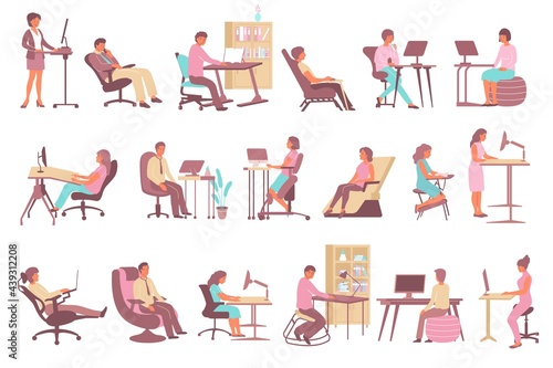 Ergonomic Office Set