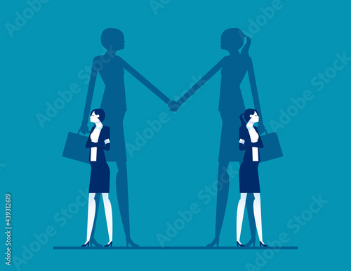 Business conflicts but also cooperate with each other