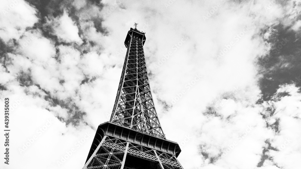 The Eiffel Tower in Paris, France