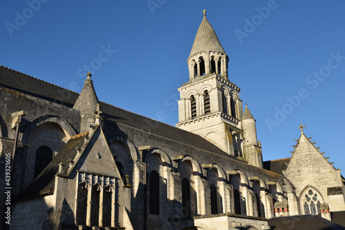 Tour de Notre-Dame la Grande à Poitiers, France