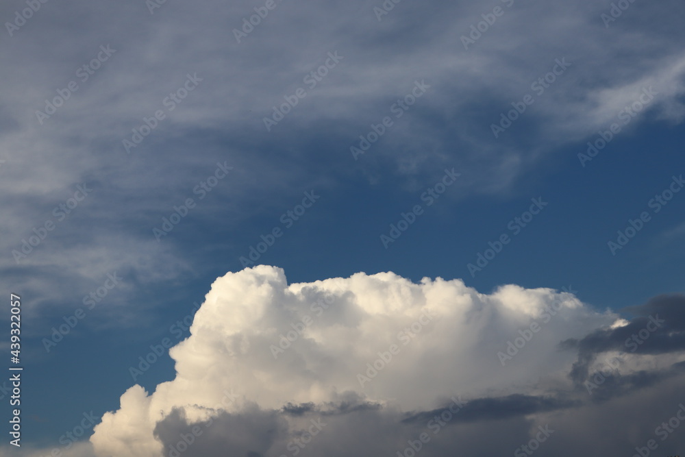 Obraz premium blue sky with clouds