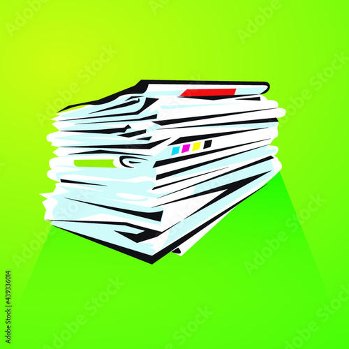 Pile de journaux