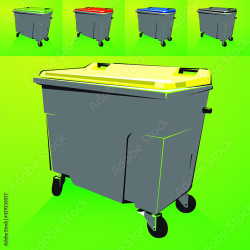 Poubelle container
