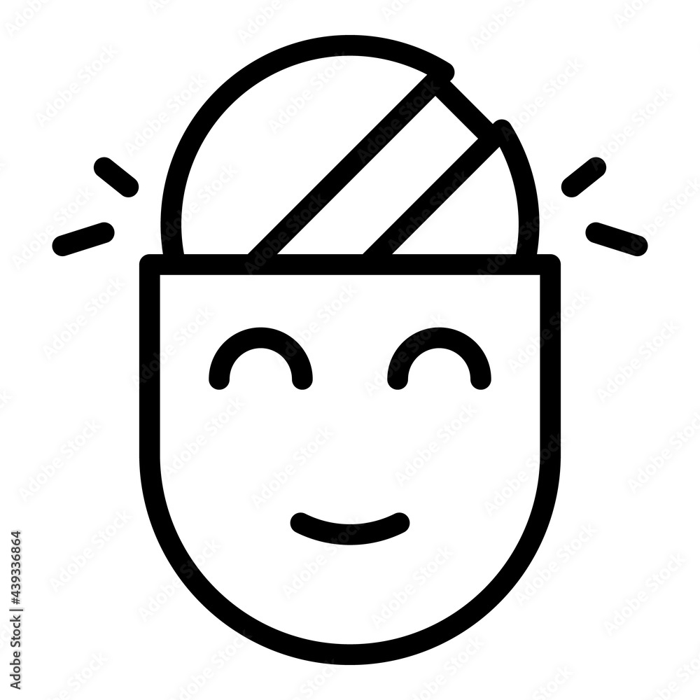 Healthy man icon. Outline Healthy man vector icon for web design isolated on white background Healthy man icon. Outline Healthy man vector icon for web design isolated on white background