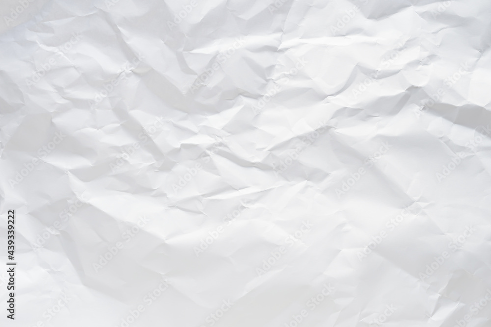 White crumpled paper texture background. White crumpled paper texture background.