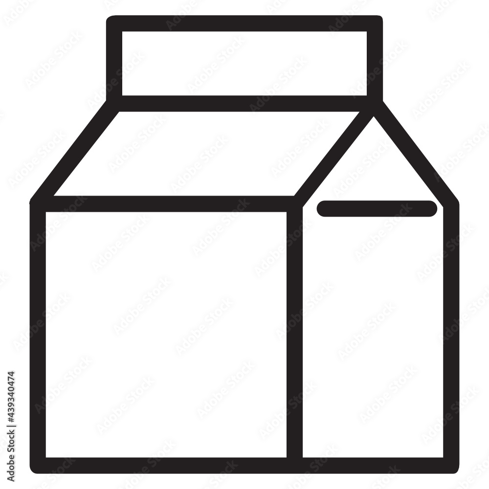 medium milk line icon medium milk line icon