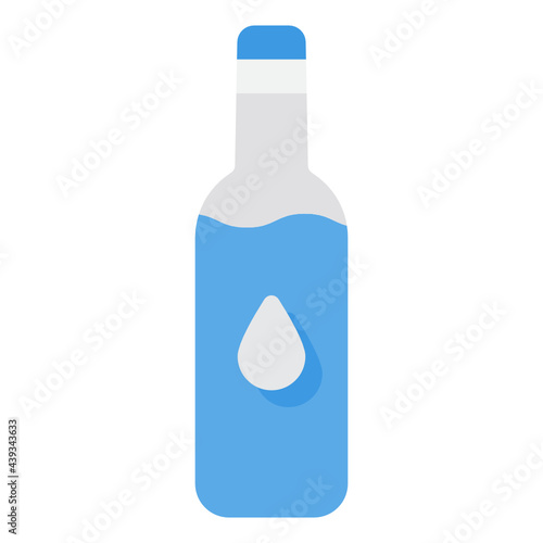 Mineral flat icon