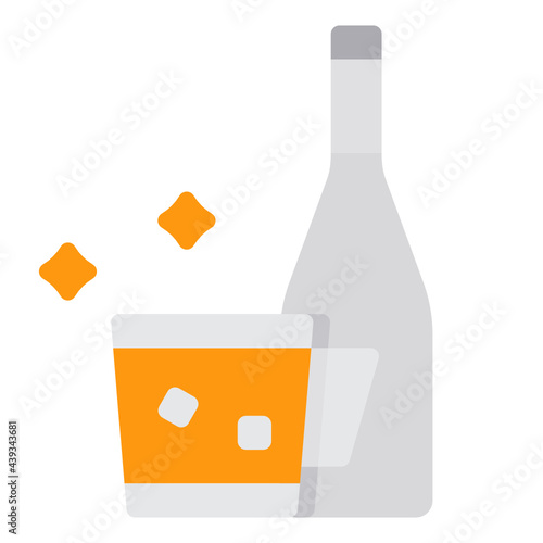 Tonic flat icon