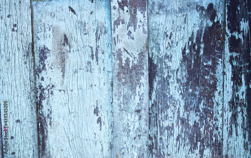 old rustic wooden background blue vintage background