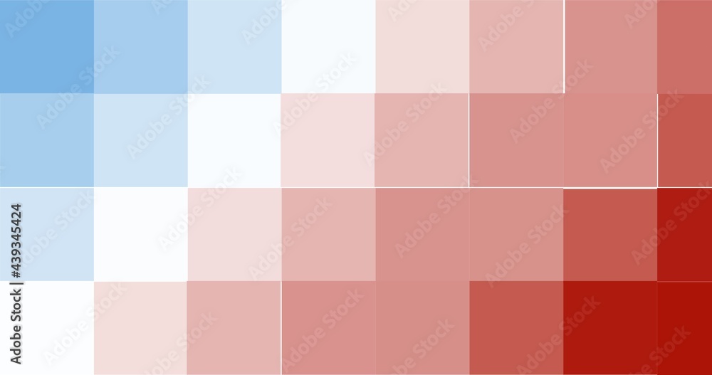 Composition of copy space on american flag colours pixelated background Composition of copy space on american flag colours pixelated background