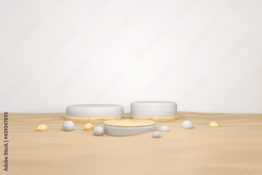 Background rendering with 3d podium and wall scene abstract background. 3D illustration, 3D rendering Background rendering with 3d podium and wall scene abstract background. 3D illustration, 3D rendering