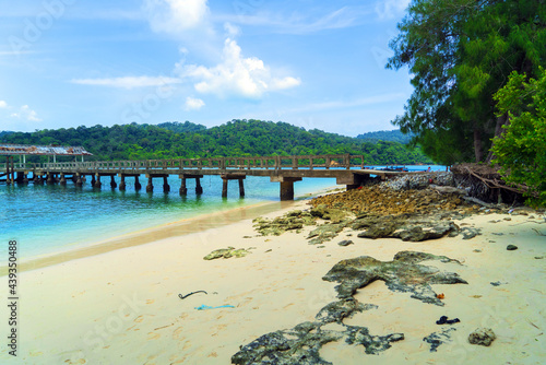 Plage de Beras Basah Langkawi Malaisie