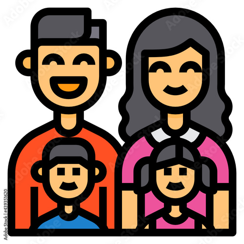 Family line icon