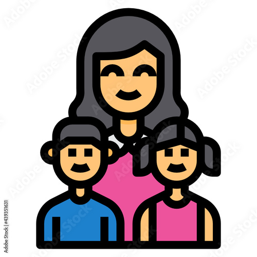 Family line icon