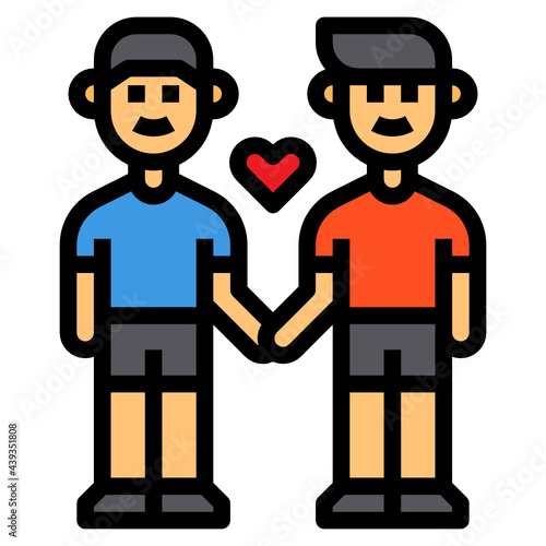 Sibling line icon
