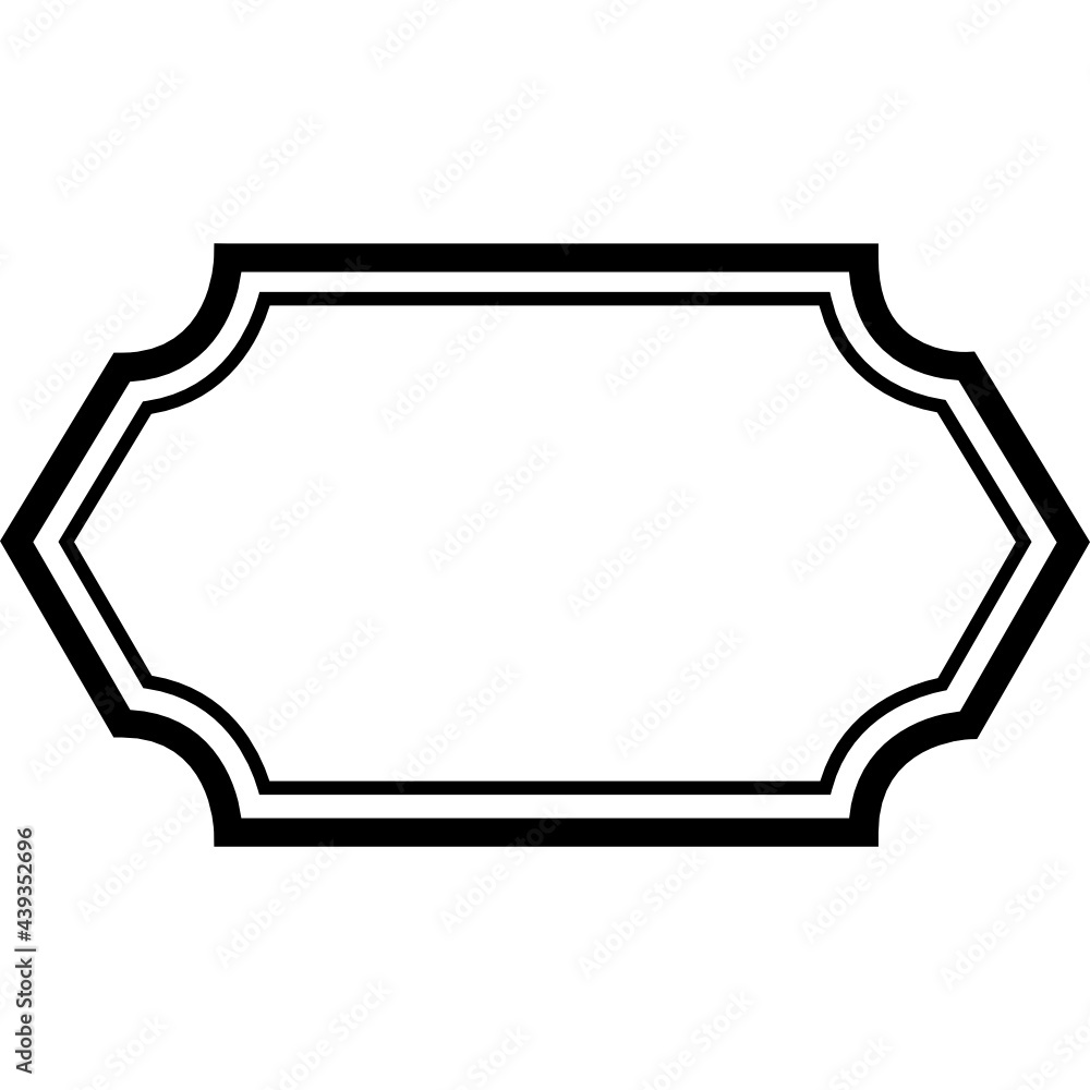 vertical frame line icon vertical frame line icon