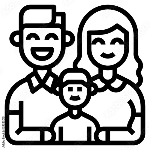 Family line icon