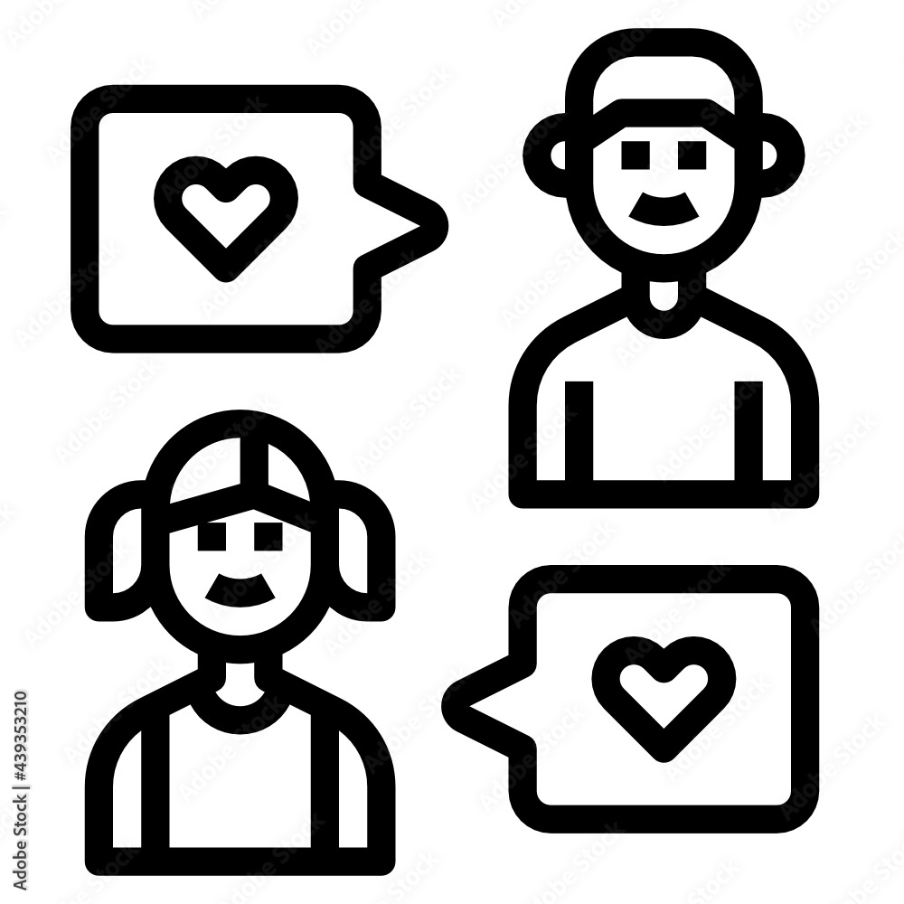 Sibling line icon Sibling line icon