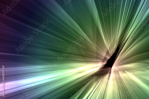 Abstract technology background hyper speed warp concepts.