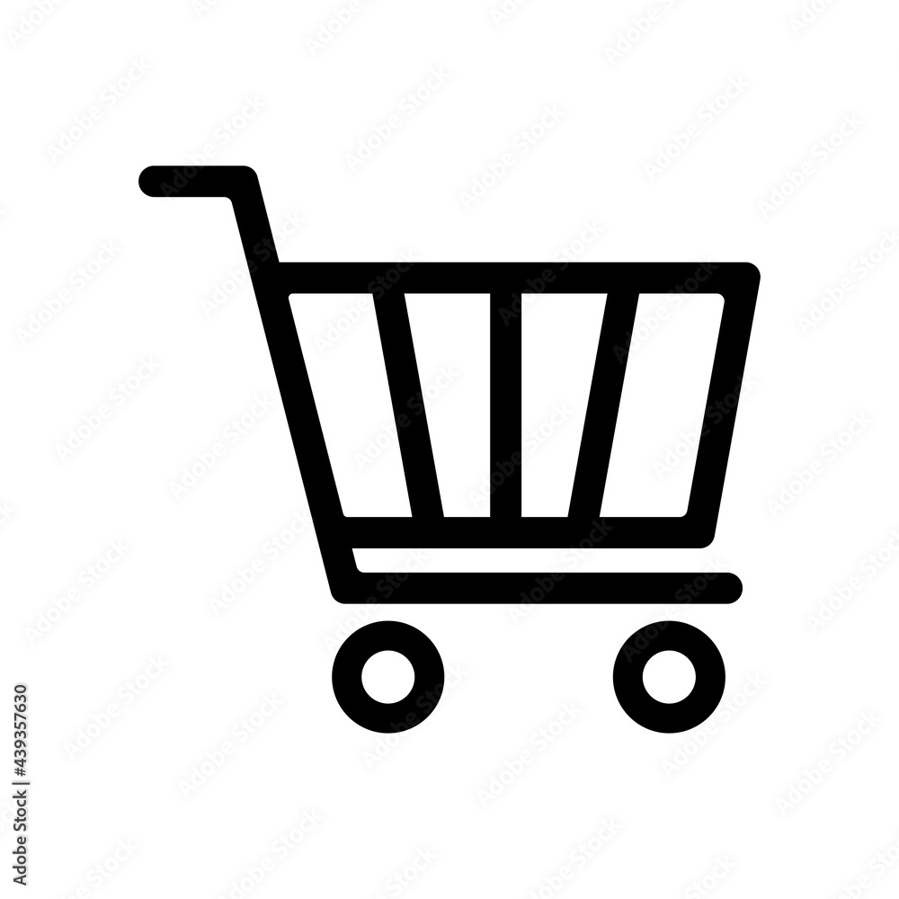 Shop cart icon symbol simple design Shop cart icon symbol simple design