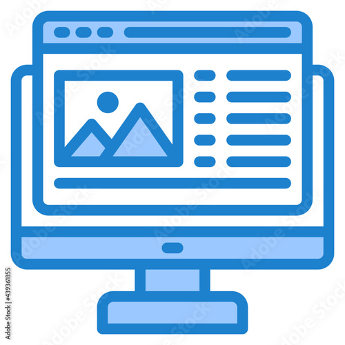 Free Download content blue style icon - GFXLoad