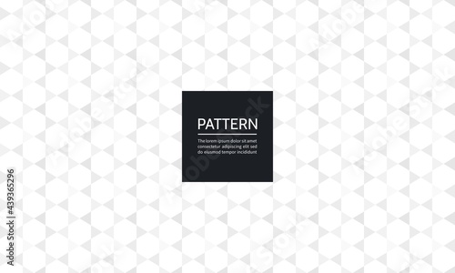 White hexagon seamless wallpaper pattern background