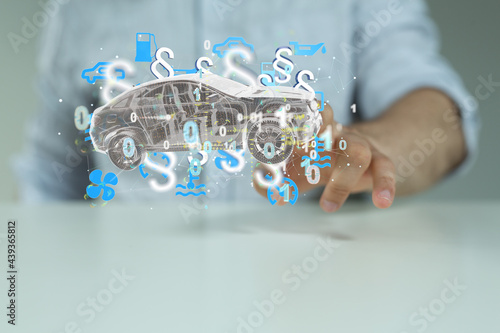 Car insurance concept. Safe...