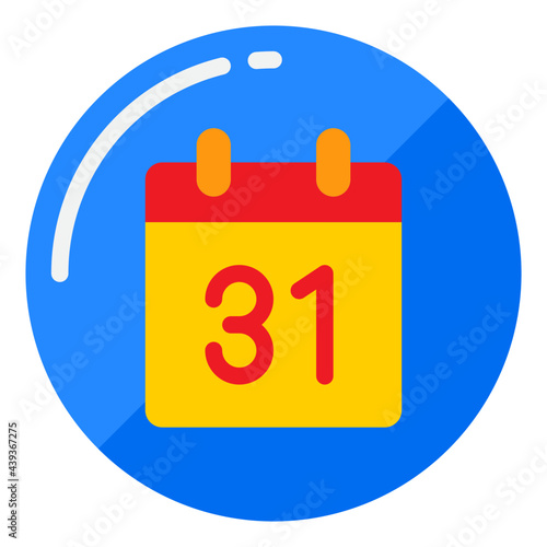 calendar flat style icon