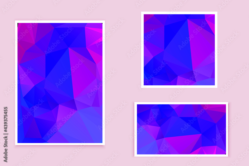 abstract textured polygonal background vector. Blurry triangle design. The pattern can be used for the background. abstract textured polygonal background vector. Blurry triangle design. The pattern can be used for the background.