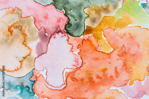 Abstract Watercolour Art