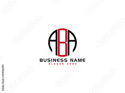 Letter ABA Logo Icon Vector Image Design For All Business