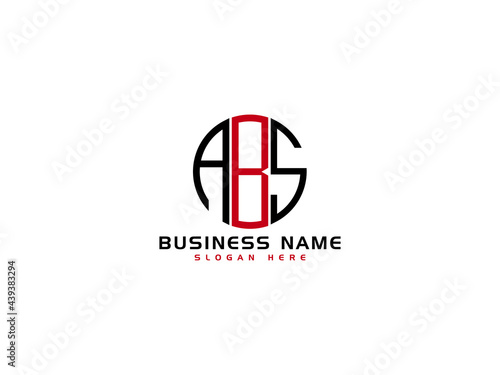 Letter ABS Logo Icon Vector Image Design For All Business
