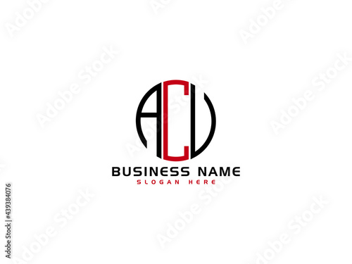 Letter ACV Logo Icon Vector Image Design For All Business photo